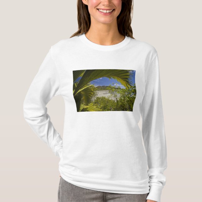 Seychelles, Curieuse Island, Laraie Bay T-Shirt (Front)