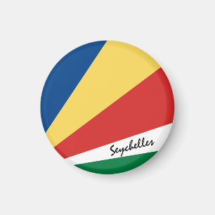 Seychelles flag & African - travel/sports fans Magnet