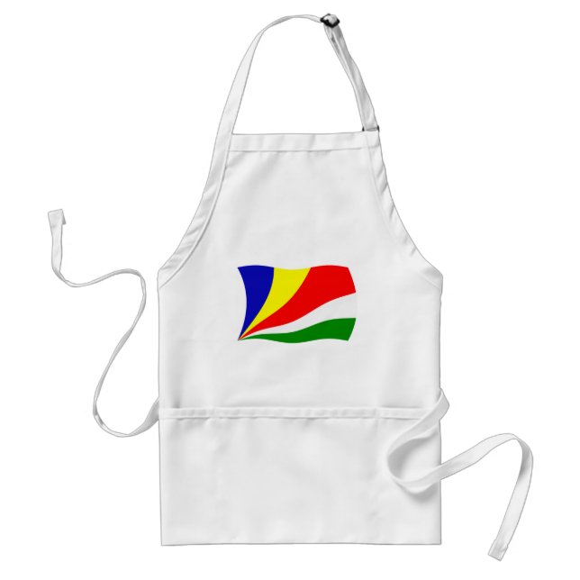 Seychelles Flag Apron (Front)