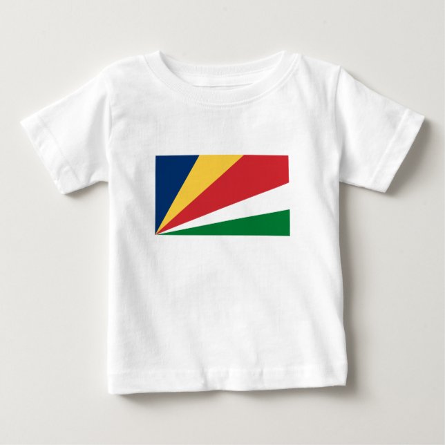 Seychelles Flag Baby T-Shirt (Front)