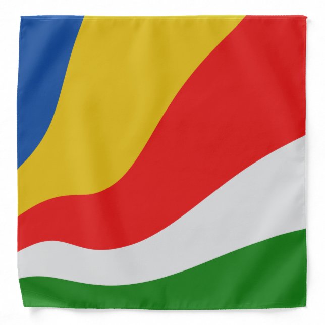 Seychelles Flag Bandana (Front)