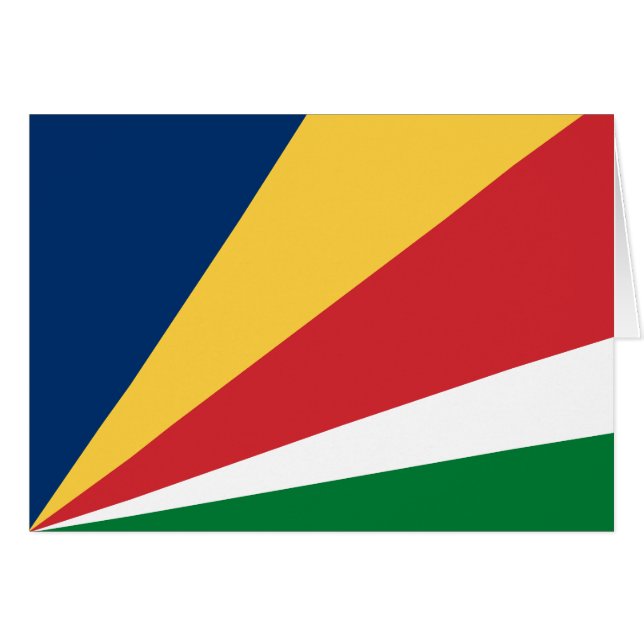 Seychelles Flag Cards (Front Horizontal)