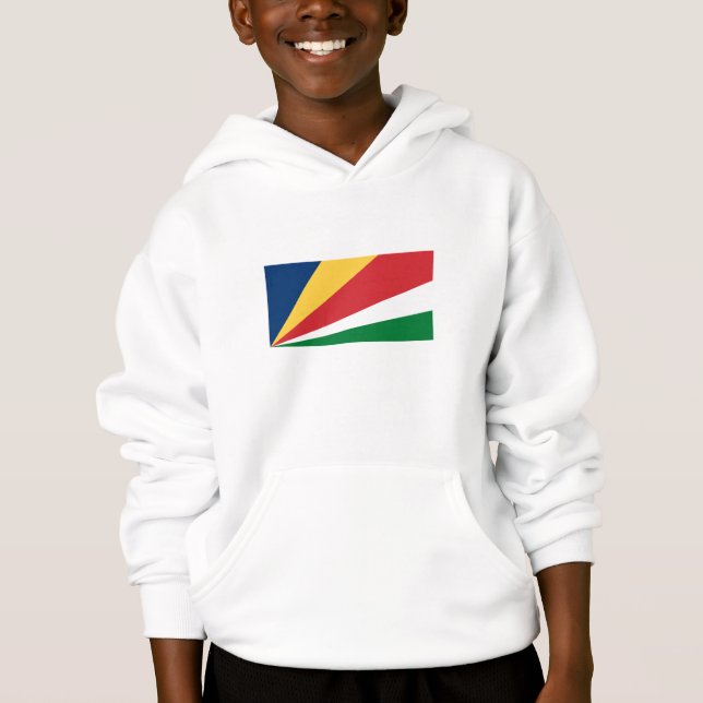 Seychelles Flag Hoodie (Front)