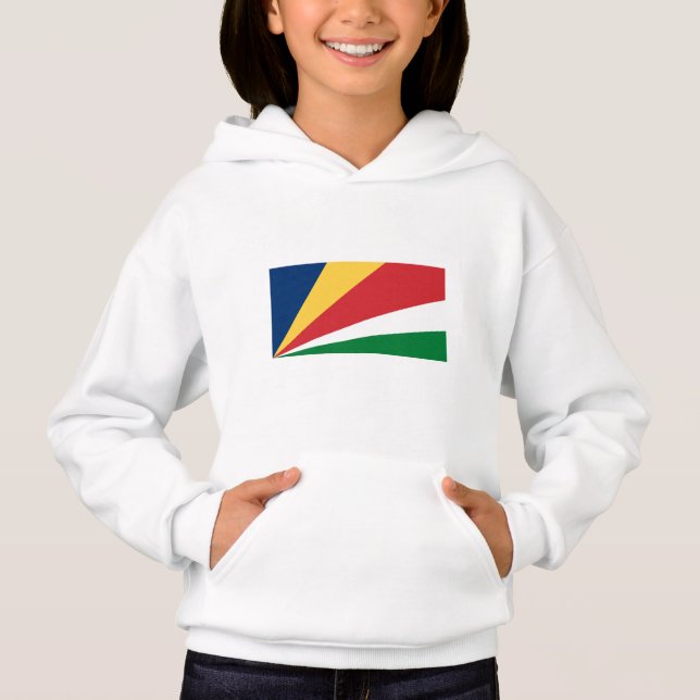 Seychelles Flag Hoodie (Front)