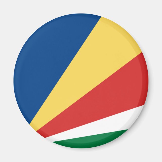 Seychelles Flag Magnet (Front)