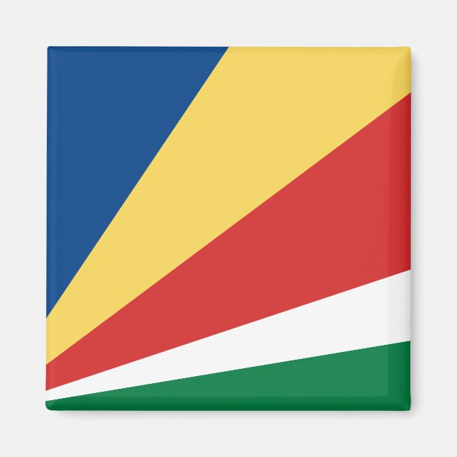 Seychelles Flag Magnet (Front)