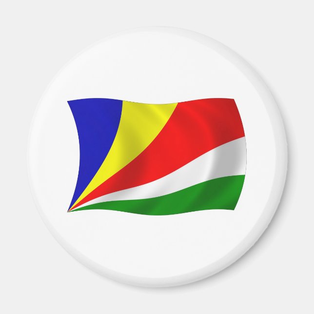 Seychelles Flag Magnet (Front)