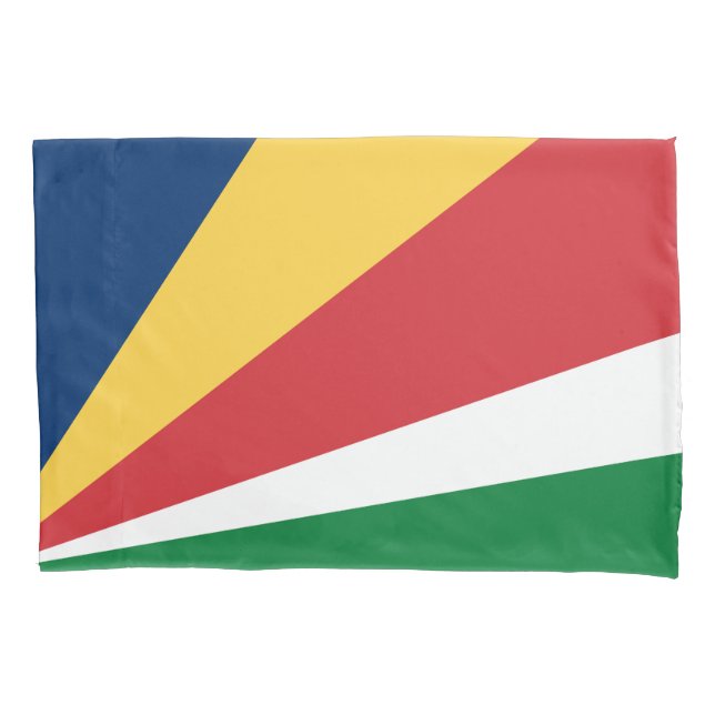 Seychelles Flag Pillow Case (Front)