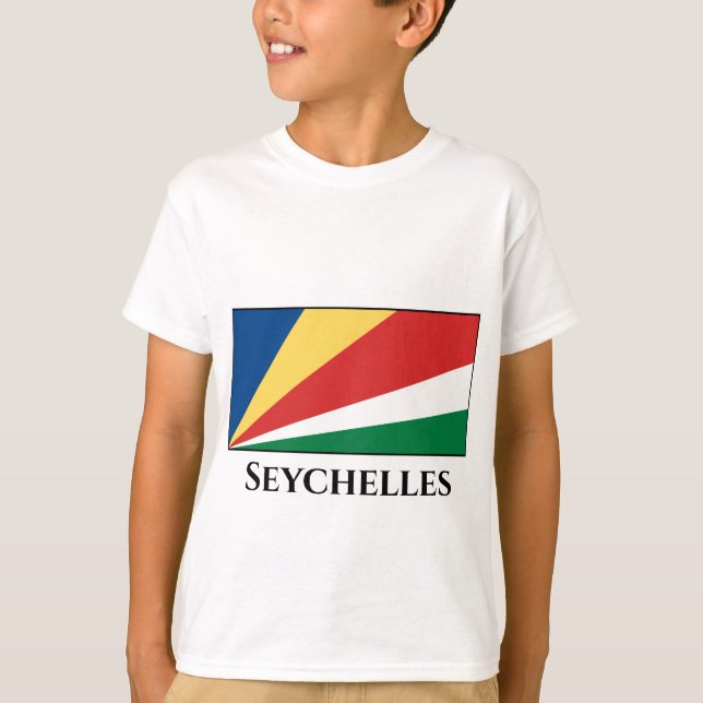 Seychelles Flag T-Shirt (Front)