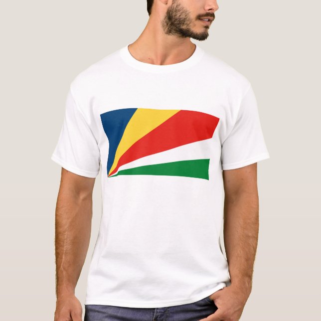 Seychelles Flag T-shirt (Front)