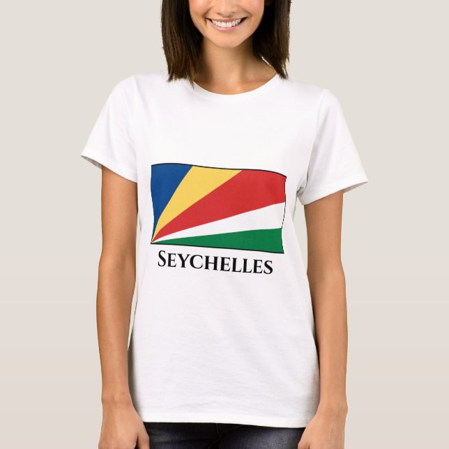 Seychelles Flag T-Shirt (Front)