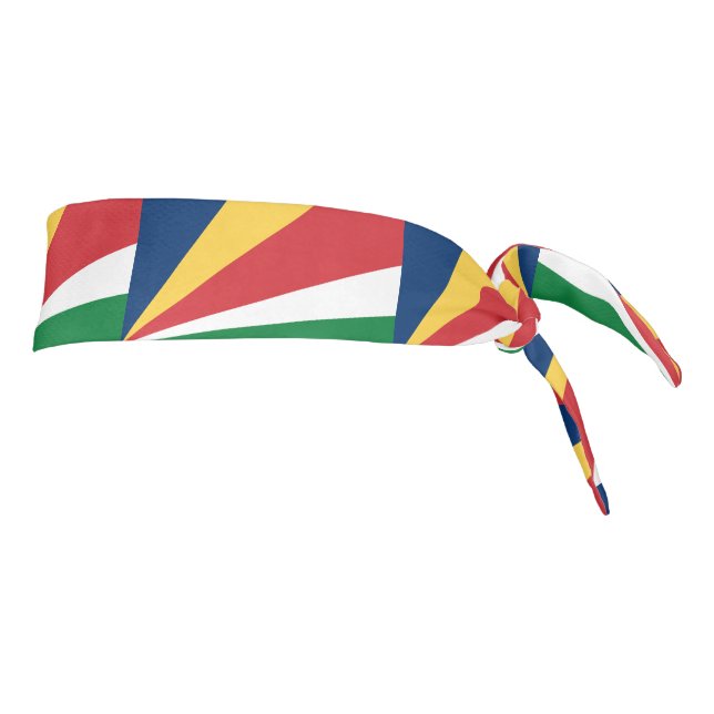 Seychelles Flag Tie Headband (Rotate 90)