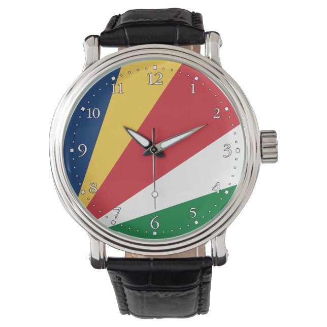 Seychelles Flag Watch (Front)