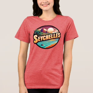 Seychelles Islands Indian Ocean Tri-Blend Shirt