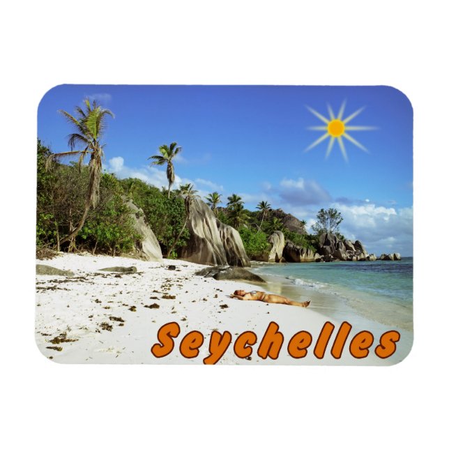 Seychelles Magnet (Horizontal)