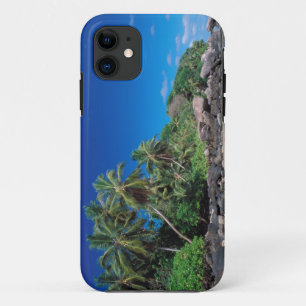 Seychelles, Mahe Island, Anse Royale Beach. 2 iPhone 11 Case