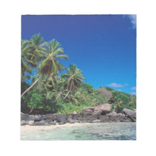 Seychelles, Mahe Island, Anse Royale Beach. 2 Notepad