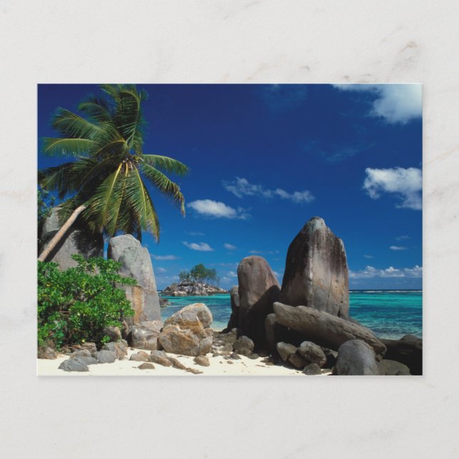 Seychelles, Mahe Island, Anse Royale Beach. Postcard (Front)