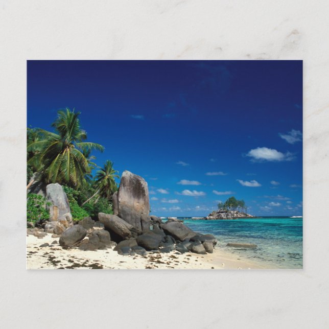 Seychelles, Mahe Island, Anse Royale Beach. Postcard (Front)