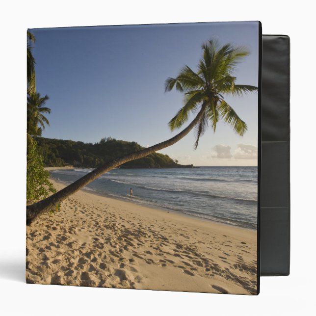 Seychelles, Mahe Island, Anse Takamaka beach, Binder (Front/Inside)