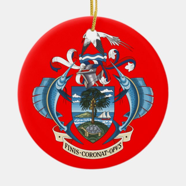 SEYCHELLES*- Ornament / Seychelles Ornement (Front)