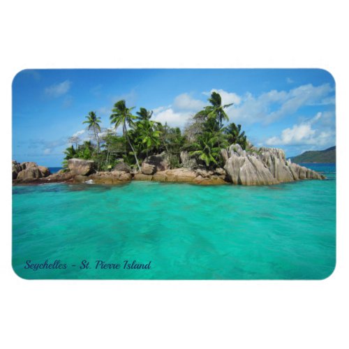 Seychelles Praslin _ Tropic Island _ Photo Magnet
