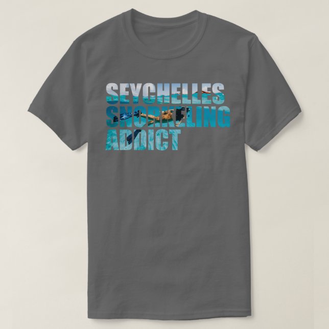 Seychelles Snorkeling Photo Woman T-Shirt (Design Front)