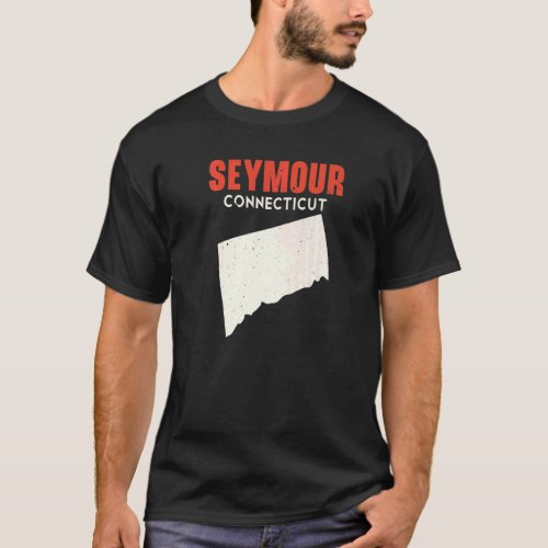Seymour Connecticut USA State America Travel Conne T_Shirt