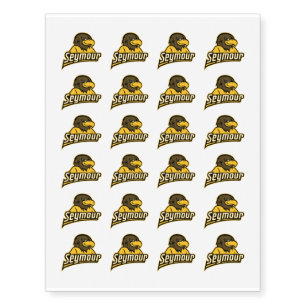 Seymour Mascot Temporary Tattoos