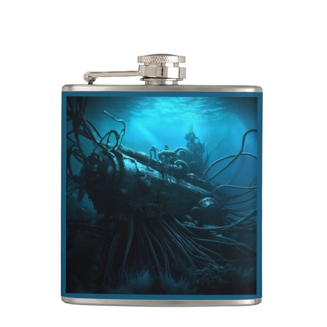 SF - 20,000 Leagues 2 Flask (Front)