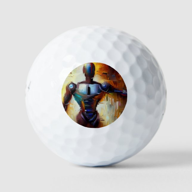 SF - Artificial Intelligence Hero (1) Golf Balls (Front)