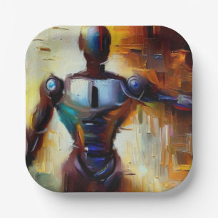SF - Artificial Intelligence Hero 1 Paper Plates