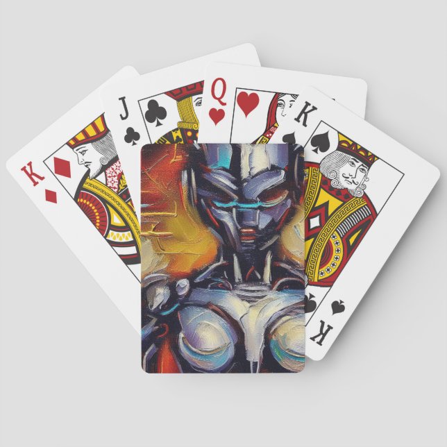 SF - Artificial Intelligence Hero (2) Poker Cards (Back)