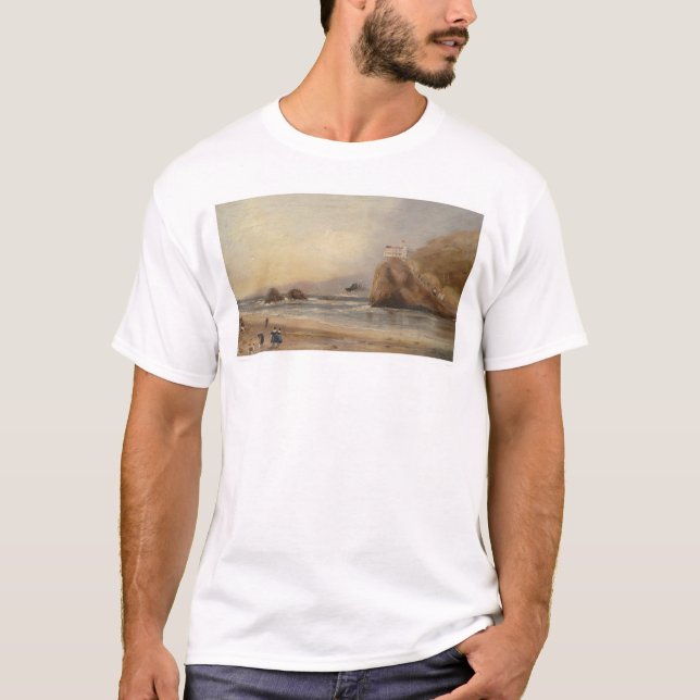 SF beach, Seal Rock, and Cliff House (1166) T-Shirt (Front)