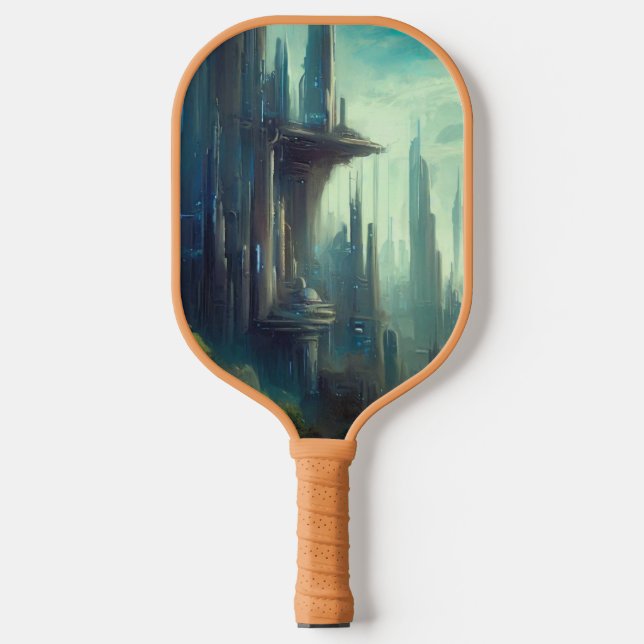 SF City Forest Planet (3) Pickleball Paddle (Front)