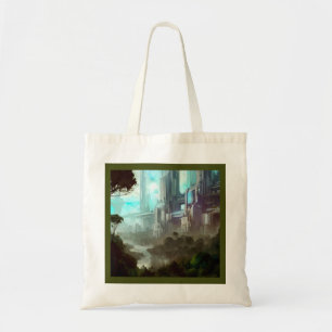 SF - City On Forest Planet 4 Tote Bag