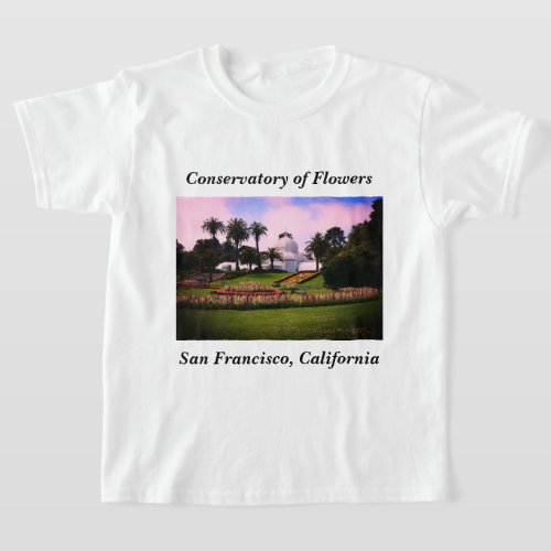 SF Conservatory of Flowers 3 T_shirt