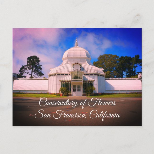 SF Conservatory of Flowers #7-1 Postcard (Front)