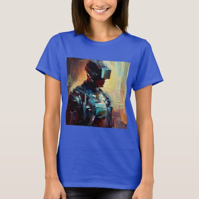 SF - Cyberpunk Hero 3 T-Shirt (Front)