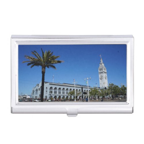SF Ferry Building 2 Business Card Holder