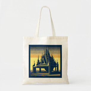 SF Futuristic Church 2 Tote Bag