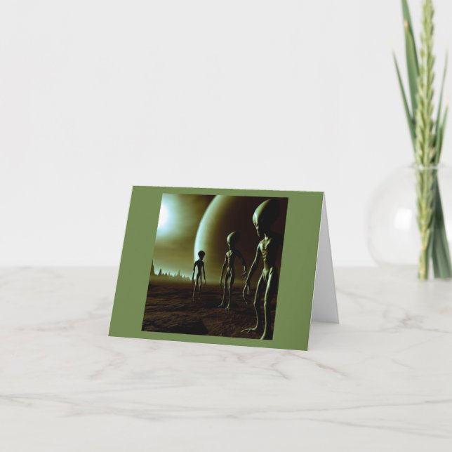 SF Gray Aliens 1 Card (Front)