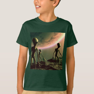 SF Gray Aliens 2 T-Shirt