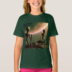 SF Gray Aliens 2 T-Shirt