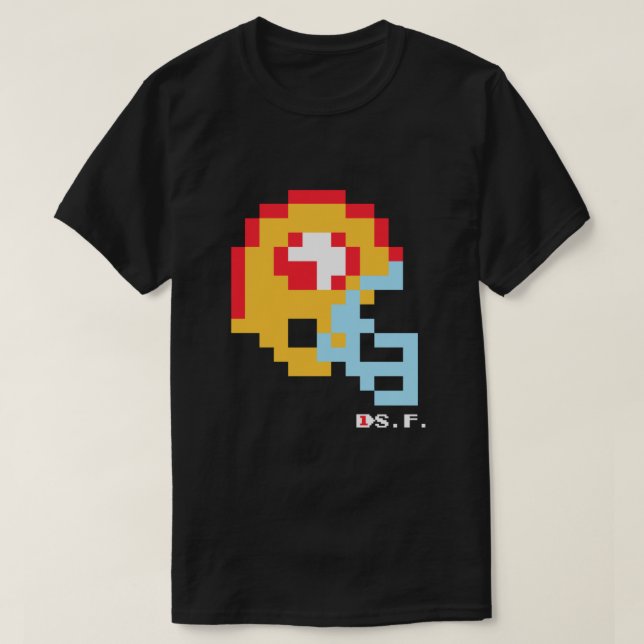 SF Helmet - Tecmo Bowl Essential T-Shirt (Design Front)