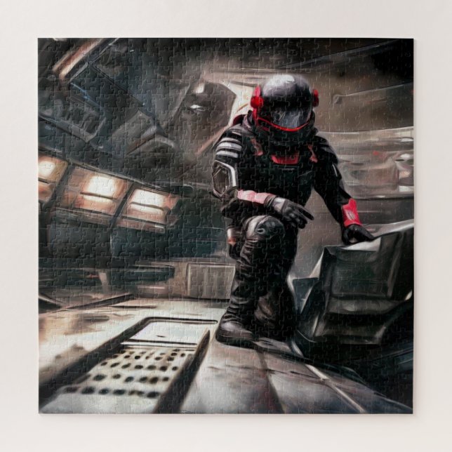 SF Hero Space (1) Jigsaw Puzzle (Vertical)