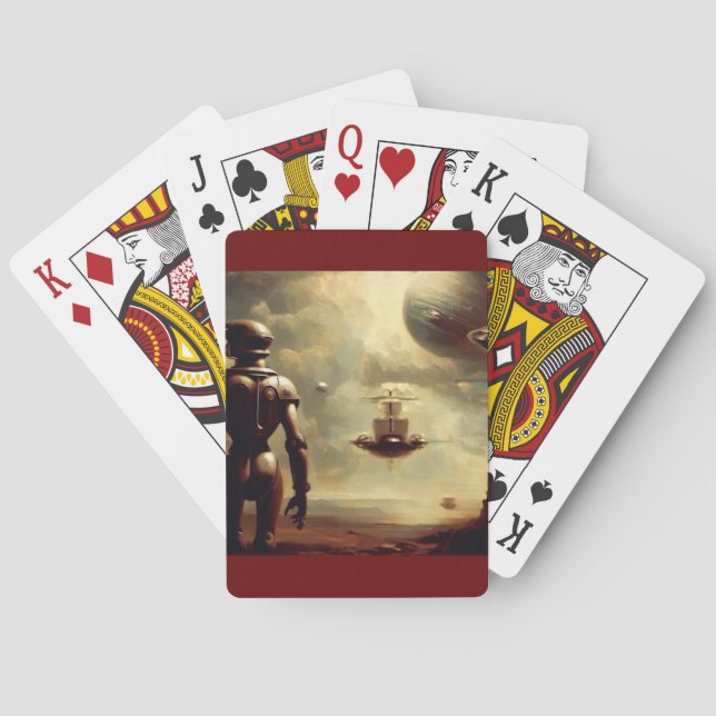 SF Italian Masters (2) Poker Cards (Back)