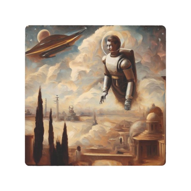 SF Italian Masters Style 1 Metal Print (Front)