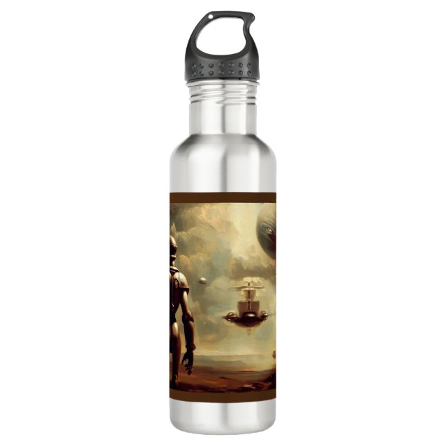 SF Italian Masters Style 2 Stainless Steel Water Bottle (Front)