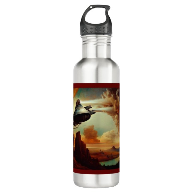 SF Italian Masters Style 3 Stainless Steel Water Bottle (Front)
